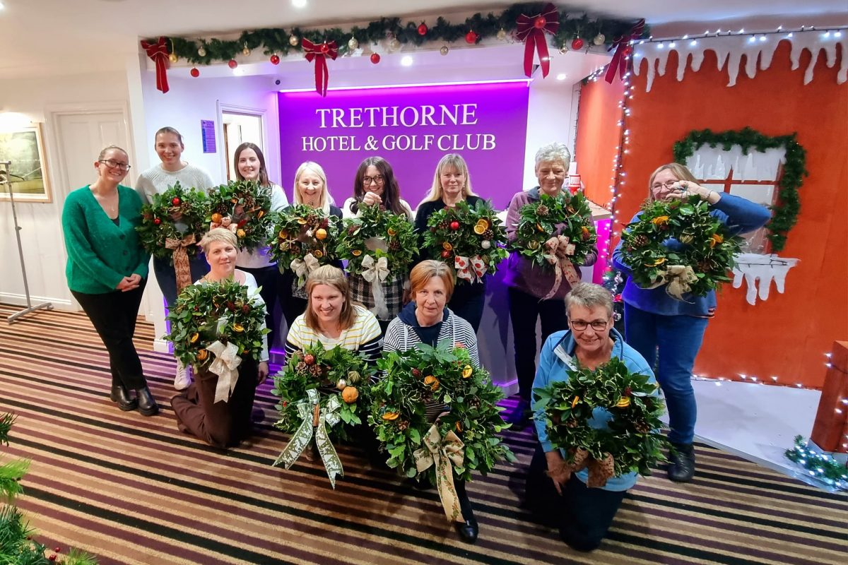 christmas wreath workshop3